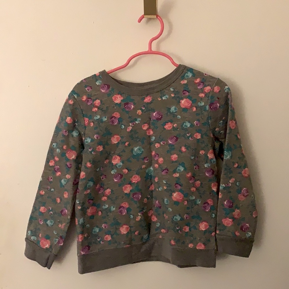 Kids Flower Sweatshirt